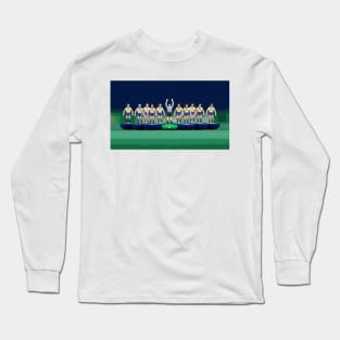 Scotland subbuteo football team Italia 90 kit Long Sleeve T-Shirt